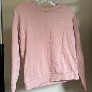 H&M love crewneck